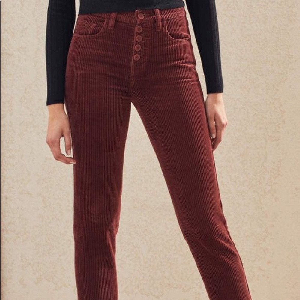 MAROON VINTAGE ICON JEANS PACSUN